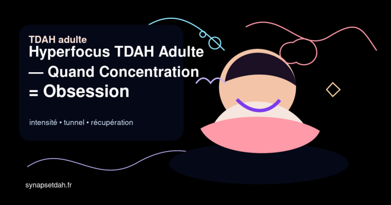 Hyperfocus TDAH Adulte : Quand Concentration = Obsession