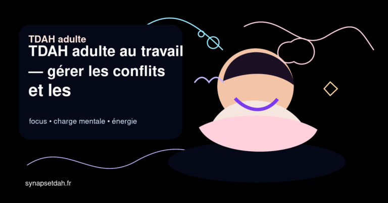TDAH adulte au travail : gérer les conflits et les incompréhensions