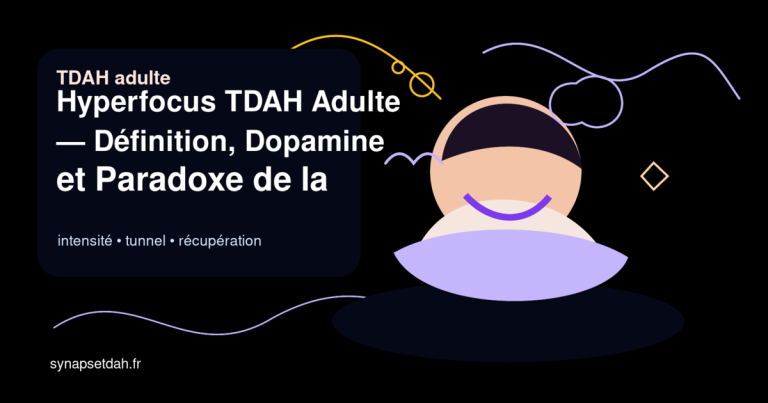 Hyperfocus TDAH Adulte : Définition, Dopamine et Paradoxe de la Concentration (Partie 1)