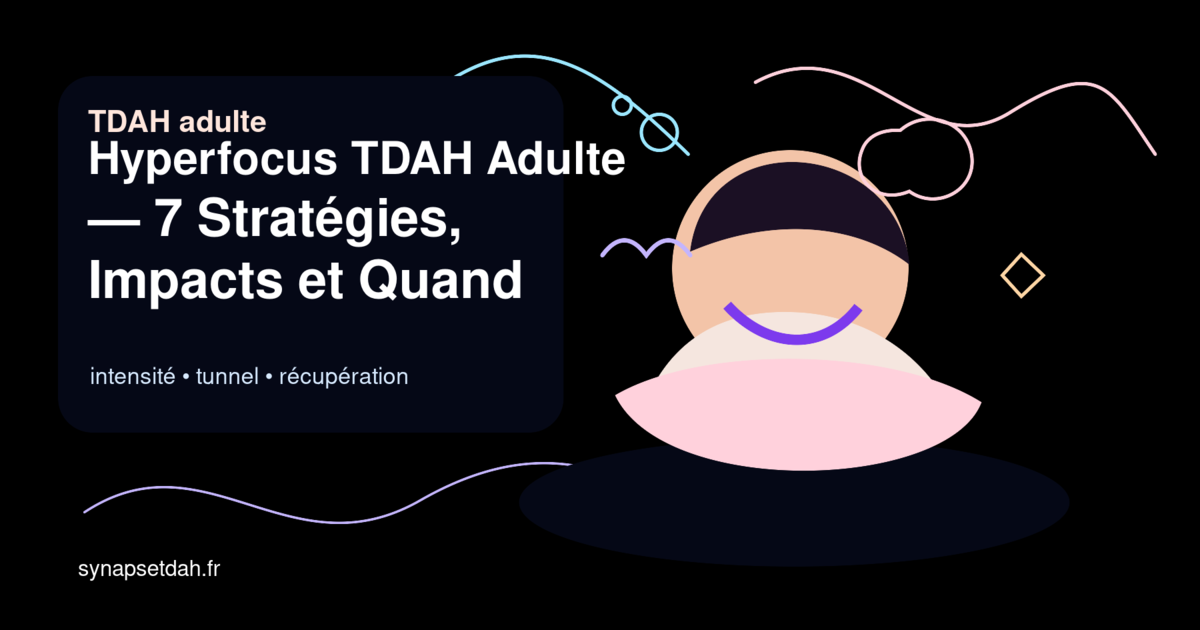 Hyperfocus TDAH Adulte : 7 Stratégies, Impacts et Quand Consulter (Partie 2)