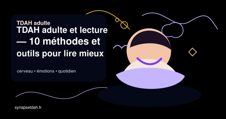 TDAH adulte et lecture : 10 méthodes et outils pour lire mieux sans se fatiguer (Partie 2)
