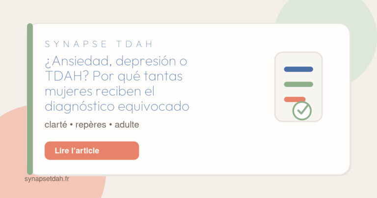 ¿Ansiedad, depresión o TDAH? Por qué tantas mujeres reciben el diagnóstico equivocado