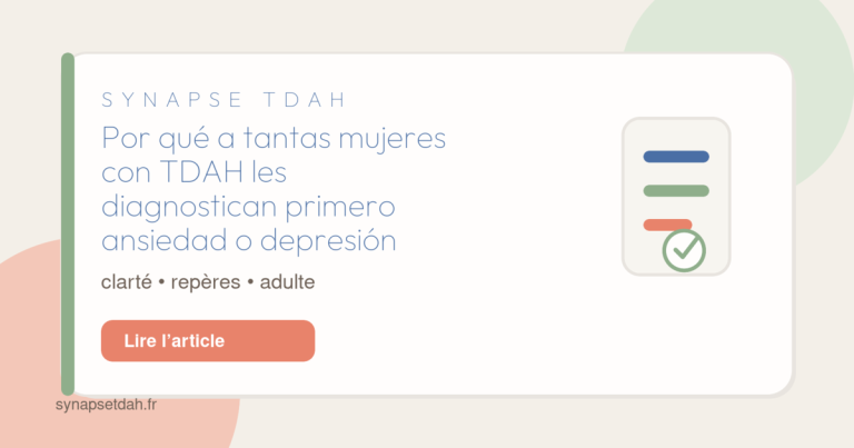 Por qué a tantas mujeres con TDAH les diagnostican primero ansiedad o depresión
